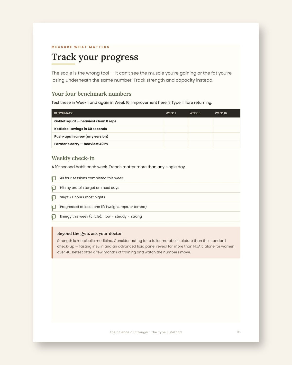 Midlife Strength Tracker Pack